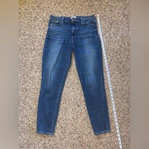 Blue Hoxton Ankle Paige Jeans.
